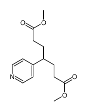 dimethyl 4-pyridin-4-ylheptanedioate结构式