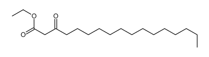 ethyl 3-oxoheptadecanoate Structure