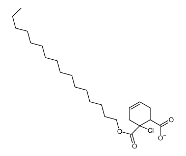 6-chloro-6-hexadecoxycarbonylcyclohex-3-ene-1-carboxylate Structure