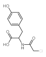 chloroacetyl-l-tyrosine structure