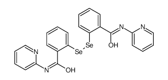 N-pyridin-2-yl-2-[[2-(pyridin-2-ylcarbamoyl)phenyl]diselanyl]benzamide Structure
