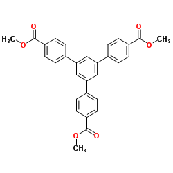 1,3,5-tris[(4-methoxycarbonyl)phenyl]benzene structure