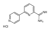 6-pyridin-4-ylpyridine-2-carboximidamide,hydrochloride Structure