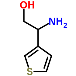 2-Amino-2-(3-thienyl)ethanol结构式