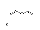 Potassium, (2,3-dimethyl-2,4-pentadienyl) Structure