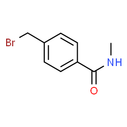 4-(Bromomethyl)-N-methylbenzamide Structure