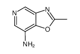 Oxazolo[4,5-c]pyridine, 7-amino-2-methyl- (6CI) structure