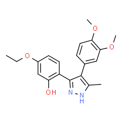 2-[4-(3,4-Dimethoxyphenyl)-5-methyl-1H-pyrazol-3-yl]-5-ethoxyphenol picture