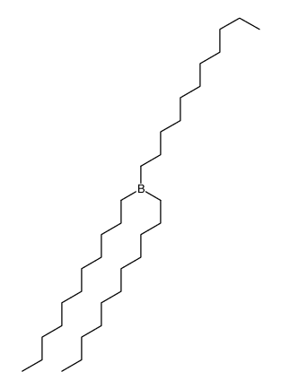 tri(undecyl)borane结构式