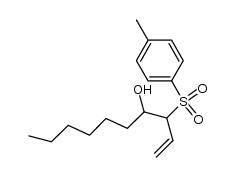 3-tosyldec-1-en-4-ol结构式