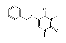 1,3-dimethyl-5-benzylthiouracil Structure