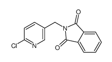 2-((6-氯吡啶-3-基)甲基)异吲哚啉-1,3-二酮结构式