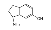 (3S)-3-amino-2,3-dihydro-1H-inden-5-ol结构式