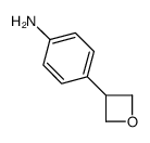 4-(氧杂环丁烷-3-基)苯胺结构式