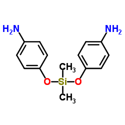 4,4'-[(Dimethylsilanediyl)bis(oxy)]dianiline Structure