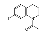 1-(7-Iodo-3,4-dihydro-H-quinolin-1-yl)-ethanone结构式