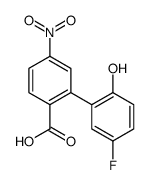 2-(5-fluoro-2-hydroxyphenyl)-4-nitrobenzoic acid结构式