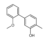 5-(2-methoxyphenyl)-2-methylphenol Structure