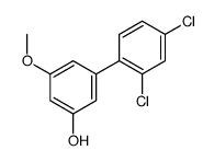 3-(2,4-dichlorophenyl)-5-methoxyphenol结构式