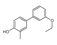 4-(3-ethoxyphenyl)-2-methylphenol Structure