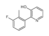 2-(3-fluoro-2-methylphenyl)pyridin-3-ol结构式