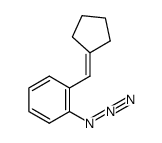 1-azido-2-(cyclopentylidenemethyl)benzene Structure