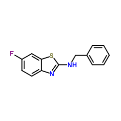 N-Benzyl-6-fluoro-1,3-benzothiazol-2-amine structure