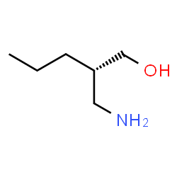 (S)-2-(aminomethyl)pentan-1-ol structure