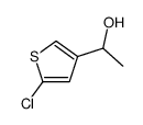 1-(5-氯噻吩-3-基)乙-1-醇结构式