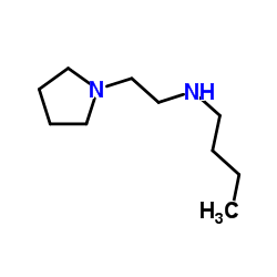 N-[2-(1-Pyrrolidinyl)ethyl]-1-butanamine Structure