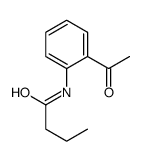 N-(2-acetylphenyl)butanamide Structure