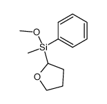 (2-tetrahydrofuryl)methylphenylmethoxysilane Structure