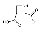 2,3-Azetidinedicarboxylicacid,(2S-cis)-(9CI)结构式