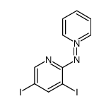 pyridinium N-(2'-(3',5'-diiodopyridyl))aminide结构式