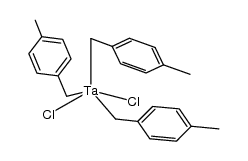 tris(4-methylbenzyl)tantalum dichloride结构式