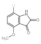 1H-Indole-2,3-dione,7-chloro-4-methoxy- picture