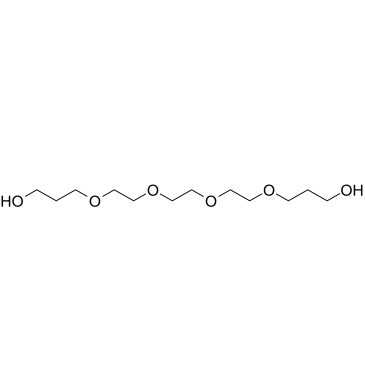 Propanol-PEG4-CH2OH Structure