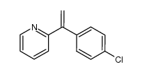 1-(4-chlorophenyl-1-(2-pyridyl))ehylene Structure