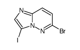 6-bromo-3-iodoimidazo[1,2-b]pyridazine Structure