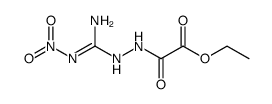 ethyl [2-(N2-nitrocarbamimidoyl)hydrazino](oxo)acetate Structure