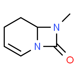 1,7-Diazabicyclo[4.2.0]oct-2-en-8-one,7-methyl-(9CI)结构式
