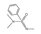 N1,N1,N2-Trimethyl-benzolsulfonamidin结构式