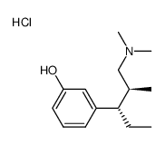 (2S,3S)-3-(3-Hydroxyphenyl)-N,N,2-trimethylpentan-1-aminium chloride结构式