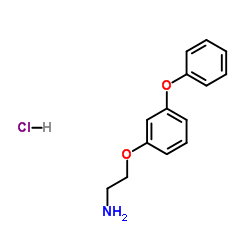 2-(3-Phenoxyphenoxy)ethanamine hydrochloride (1:1) Structure