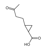 Cyclopropanecarboxylic acid, 2-(3-oxobutyl)-, cis- (9CI) picture