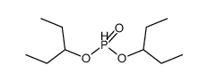 bis(1-ethylpropyl)phosphonate结构式