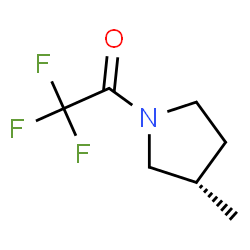 Pyrrolidine, 3-methyl-1-(trifluoroacetyl)-, (S)- (9CI) structure