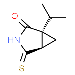 3-Azabicyclo[3.1.0]hexan-2-one,1-(1-methylethyl)-4-thioxo-,(1R)-(9CI)结构式