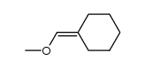 (methoxymethylene)cyclohexane Structure