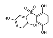 2,2',5,5'-Tetrahydroxydiphenylsulfone结构式